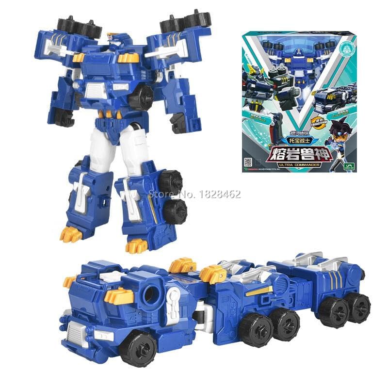 19CM Type Tobot GD Justice V Transforming Robot to Car Toy Korea Cartoon Brothers Anime Tobot Transformation Car Toys