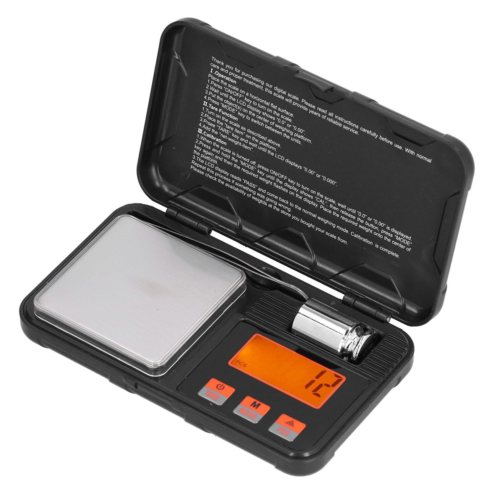 200g0.01g Jewelry Scale Accurate and Portable 6 Units Modes Mini Scale with LCD Display