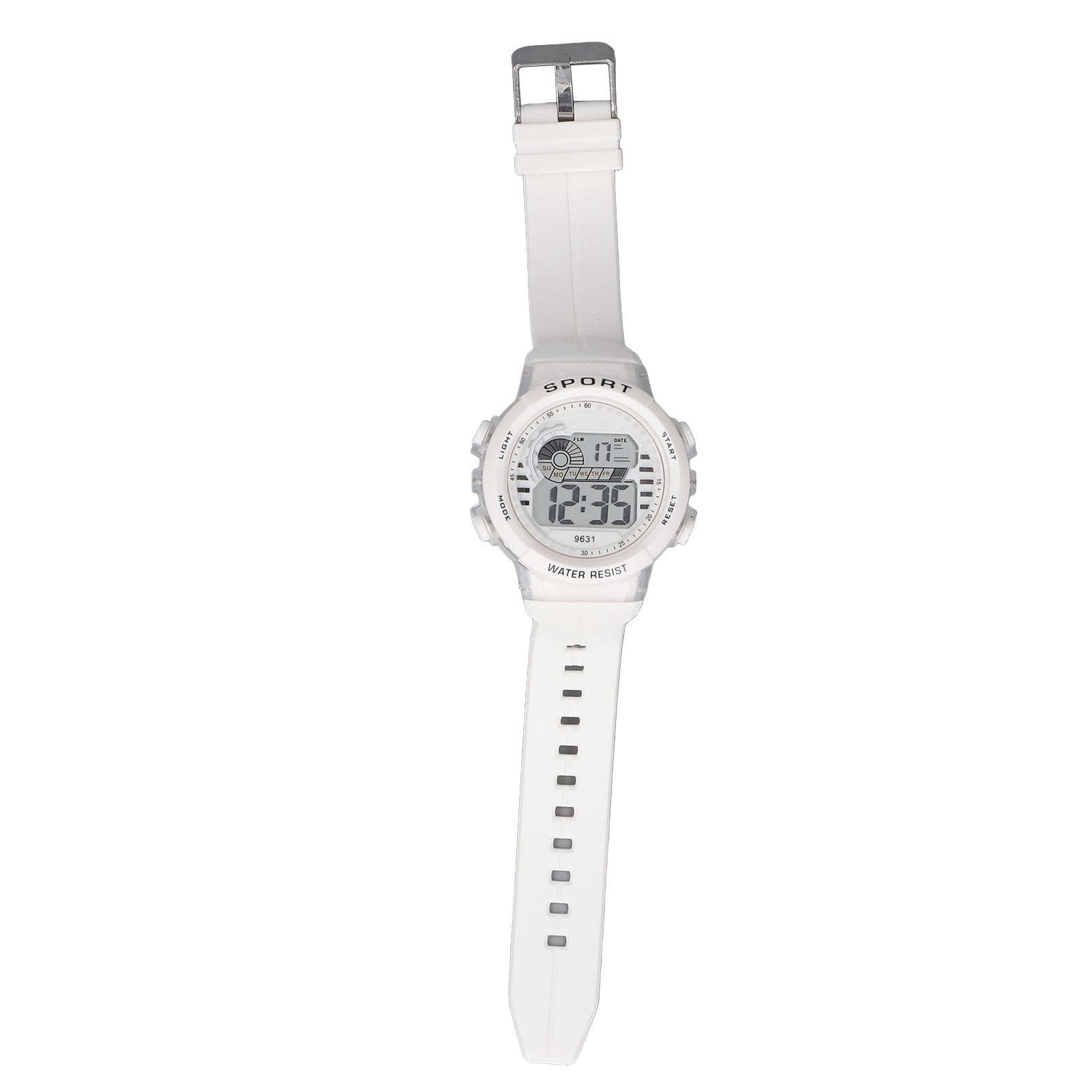 Kids Watch for 5?17 Years Old 50m Waterproof 7 Color LED 12/24H Calendar Display Multifunction