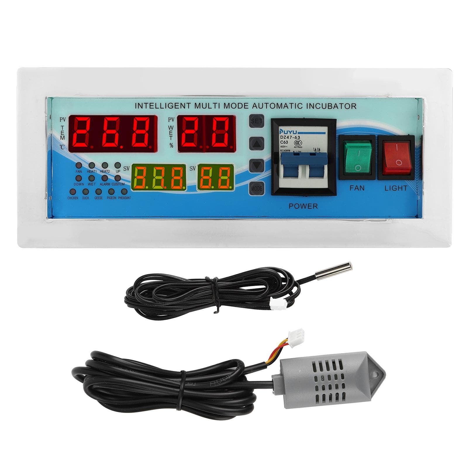 Automatic Egg Incubator Controller Digital Temperature Humidity Controller Accessory 180?240V