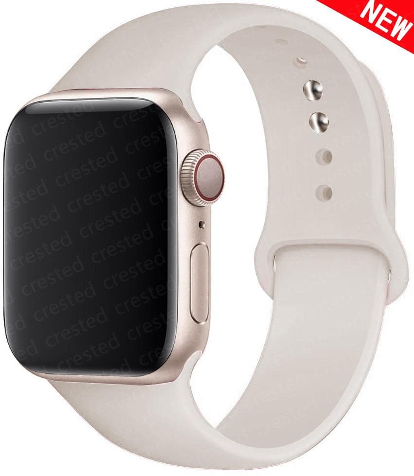 Silicone Strap For Apple Watch Band SE-10 42/46mm 44/45mm 38/40/41mm bracelet iwatch serie 9 8 7 6 5 4 3 ultra 2 49mm 38 40 41 mm M-L