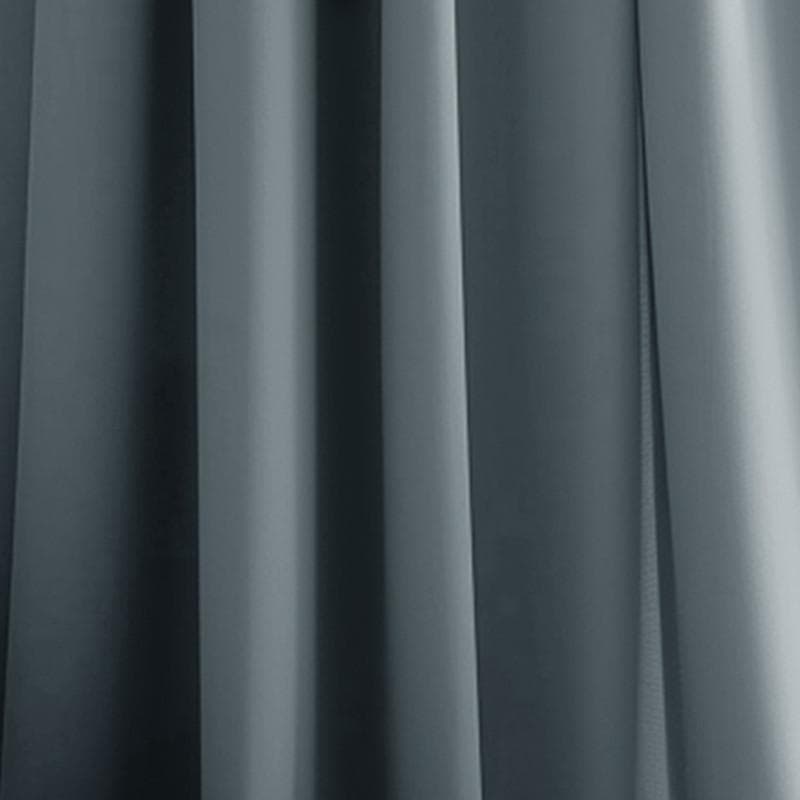 1/2PC Eyelet Blackout Curtains Super Soft Light Thermal Insulated Drapery Panel for Bedroom Living Room Office Window Gray Black W46 x L54 1PCS gray
