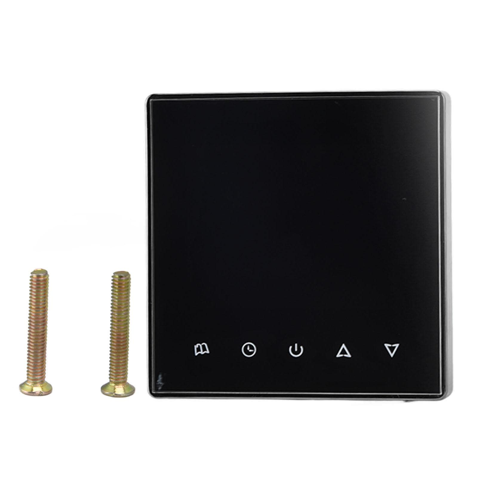 Smart Thermostat Multifunction Programmable Thermostat for Air Conditioner Water Heating Underfloor gray