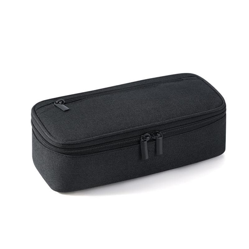 2 Layer Pen Pouch Multifunctional Storage Bag Large Capacity Stationery Bag Student School Supplies black