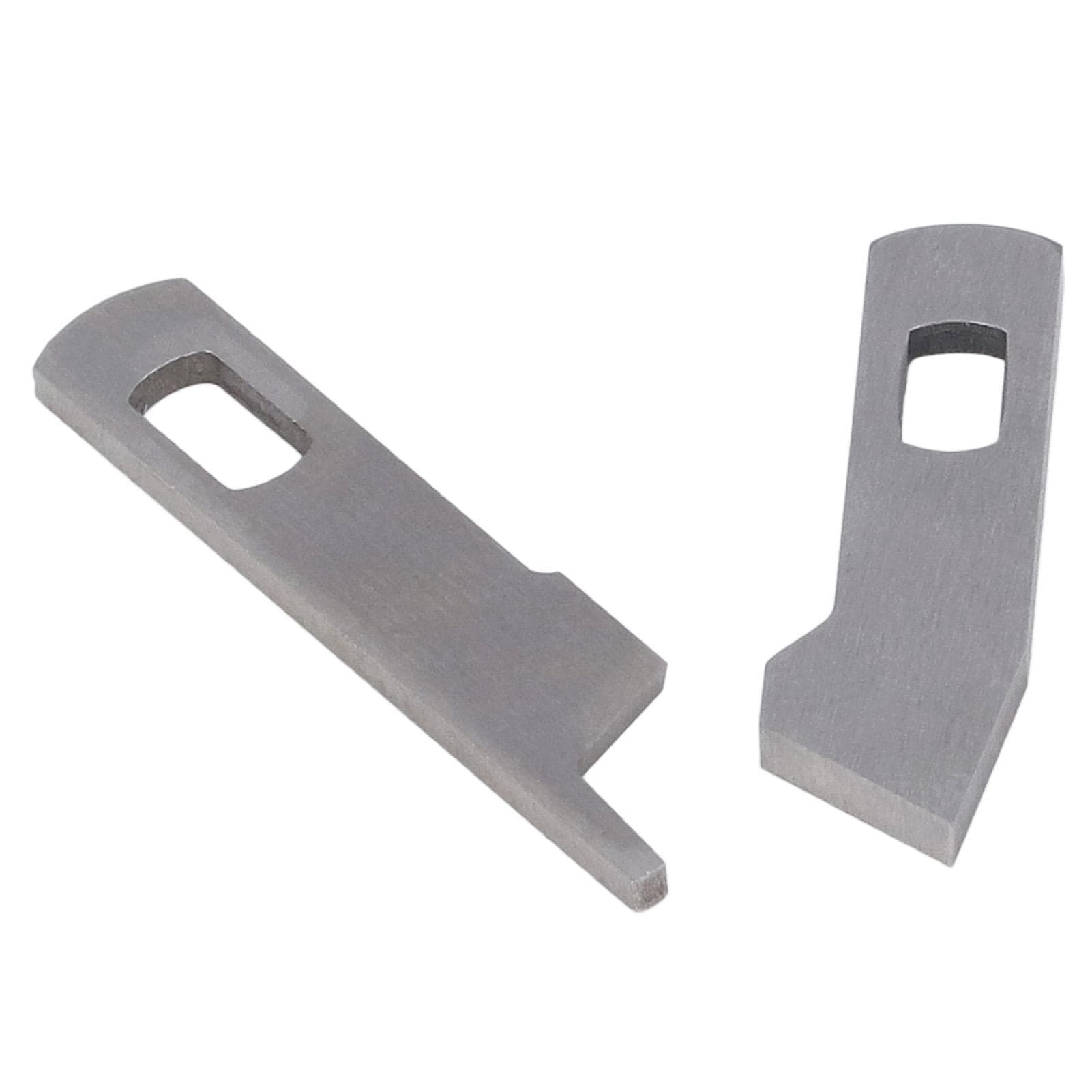 Sewing Machine Upper Lower Blade Set Accurate Stainless Steel Sewing Machine Blade Replacement