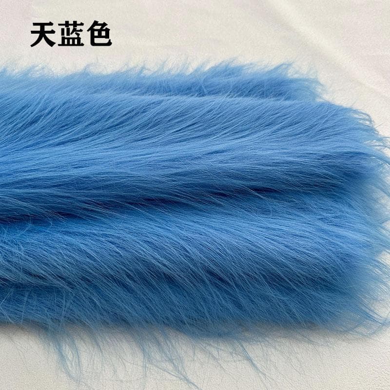 100x180cm Long Faux Fur Fabric Carpet Clothes Doll Plush Stuffed Toy for Needlework DIY Handmade Sewing Accessories 100x180cm