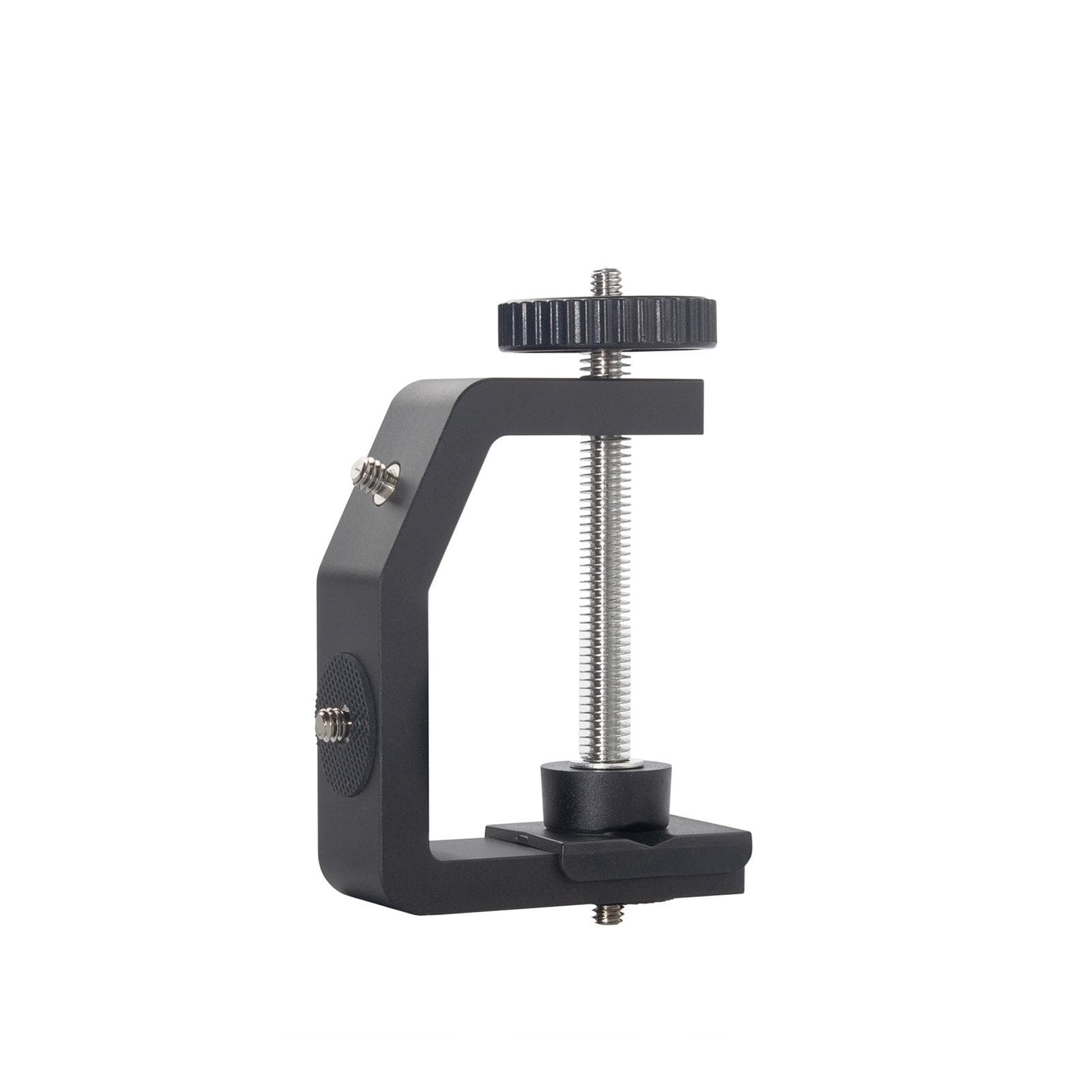 Universal C-Clamp Multifunctional Aluminum Alloy C Clamp Mount with 1/4 Inch Screw for Camera black