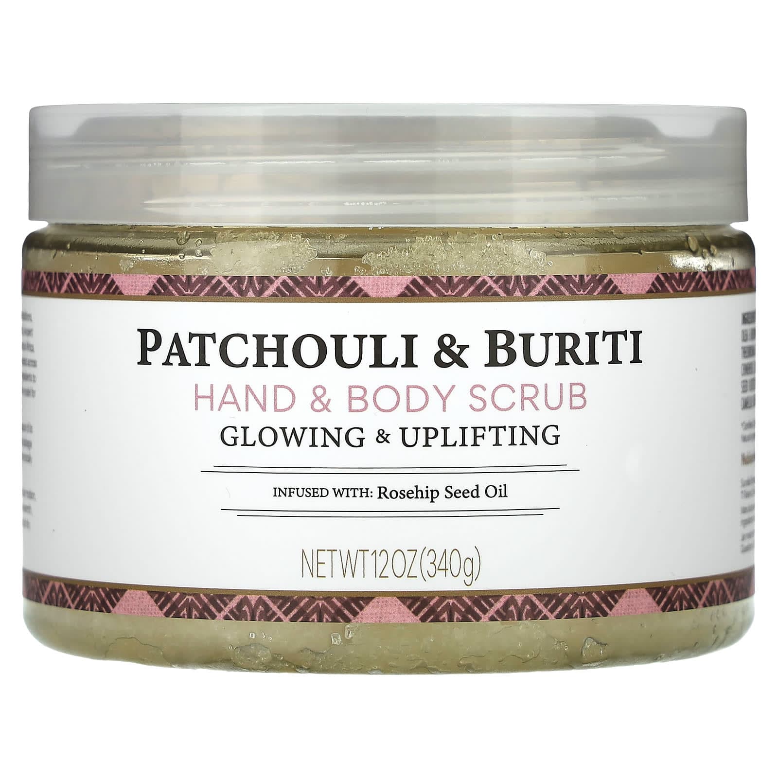Nubian Heritage, Hand & Body Scrub, Patchouli & Burici, 12 oz (340 g)