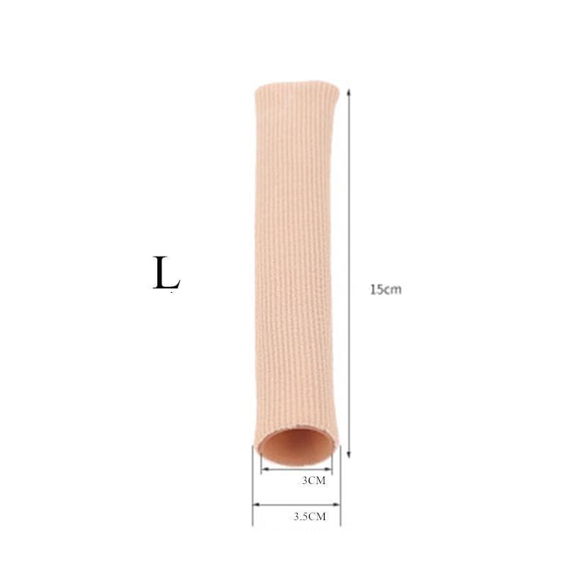 15cm Fabric Gel Tube Bandage Finger Toes Maintain Cushion Corns Hallux Valgu Blisters Calluse Pain Relief Pads L