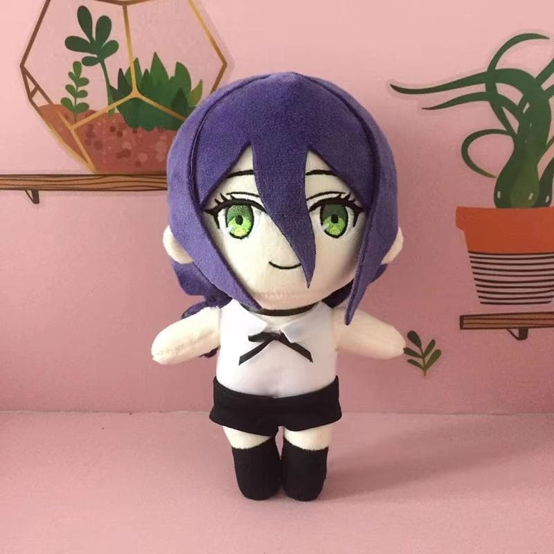 Anime Chainsaw Man Reze Cosplay Plush Doll Toy 20cm Cute Soft Stuffed Pillow Reze