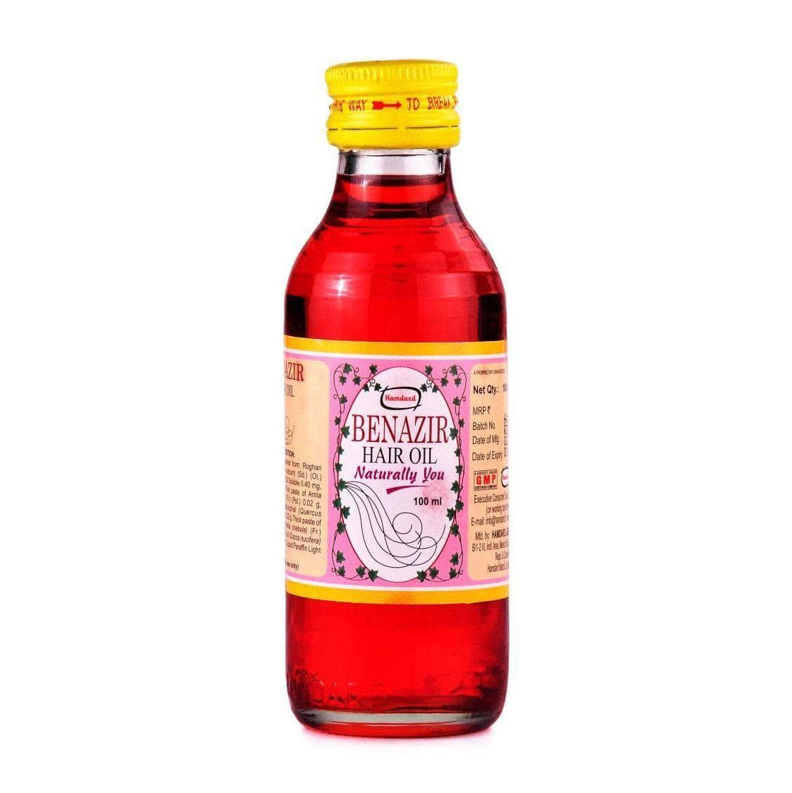 Benazir: hair oil (100 ml), Benazir Hair Oil Hamdard 7.65625
