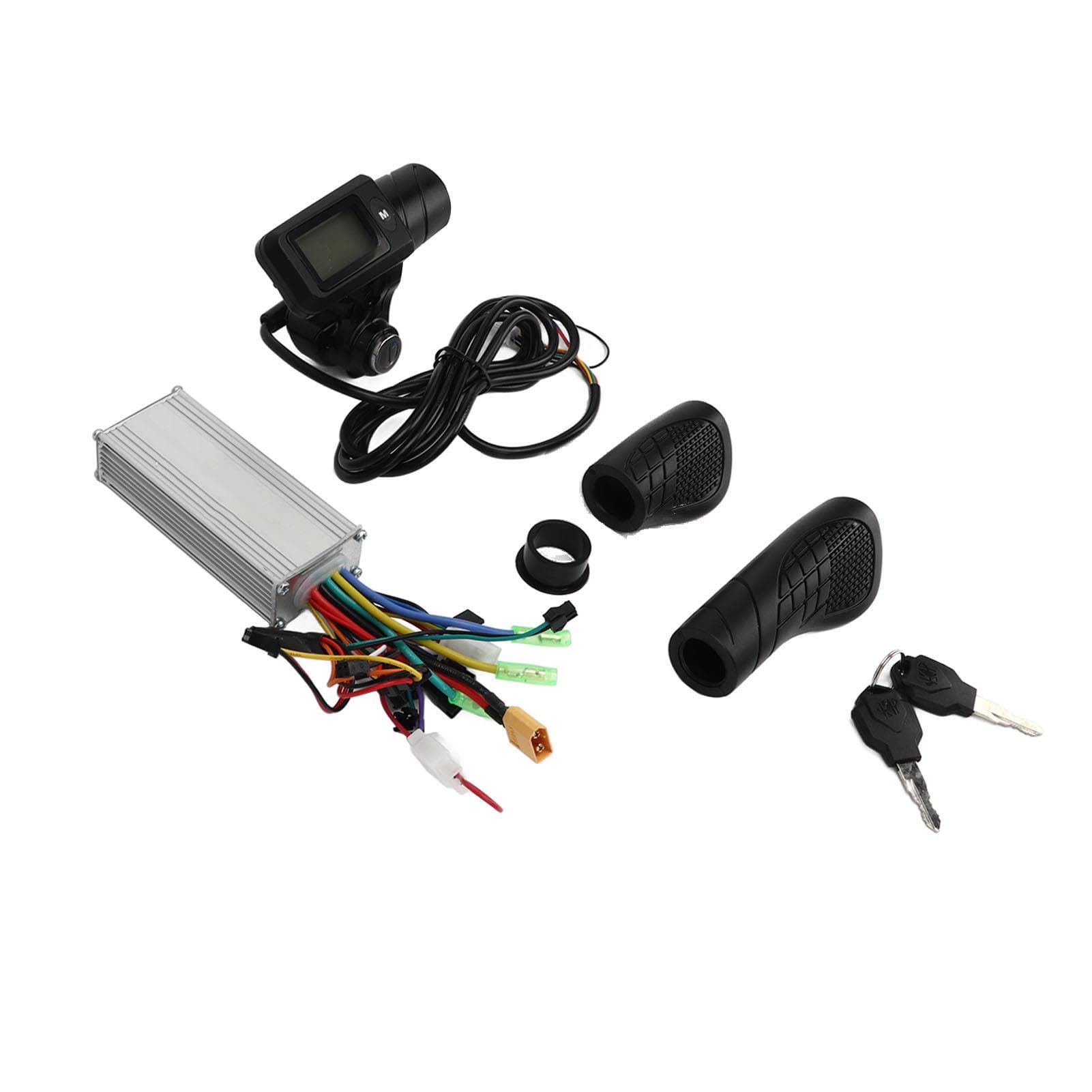 Electric Scooter Controller Panel and 805 Half Twist Throttle 36V 48V 500W Electric Scooter