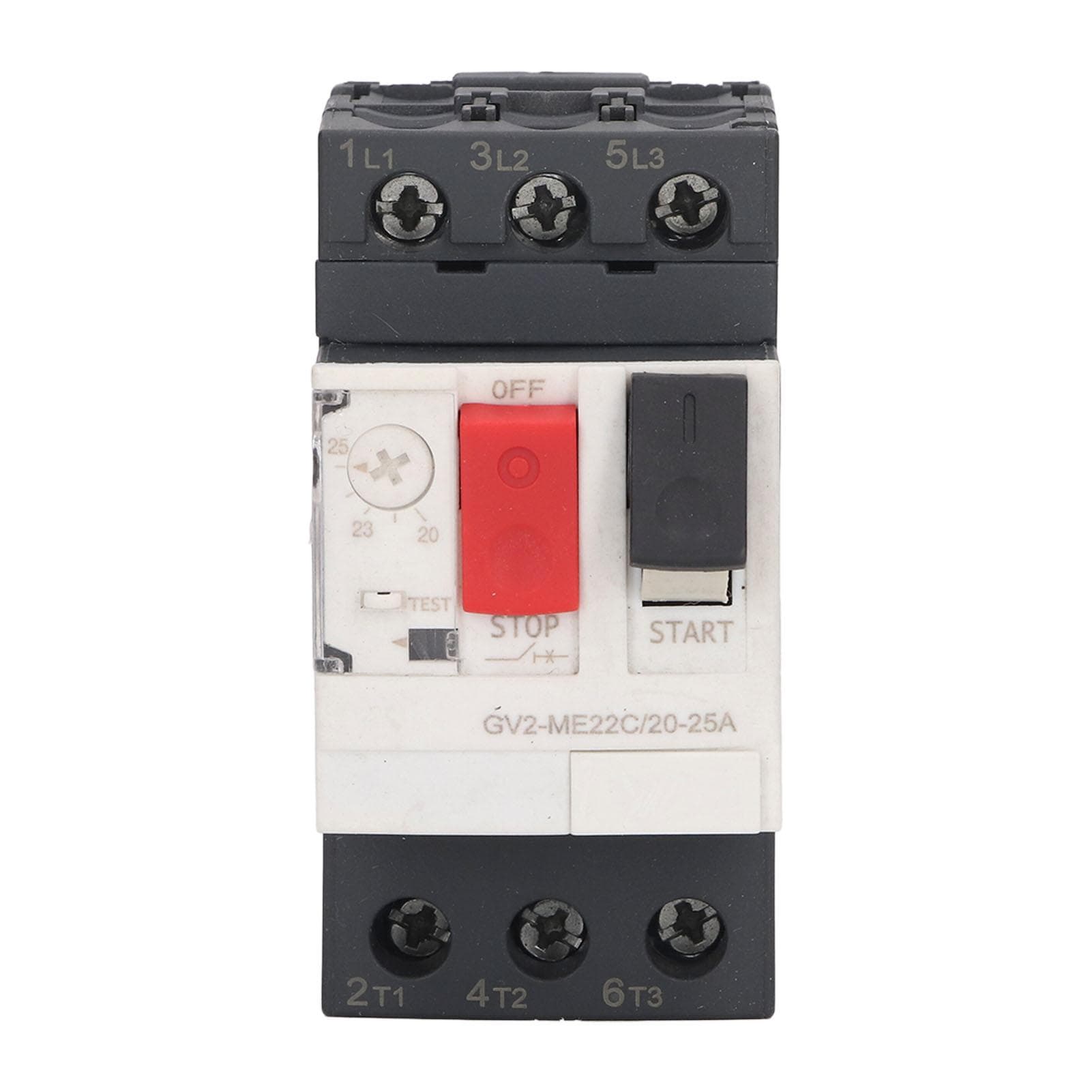 Motor Circuit Breaker 3P Overload Protection Switch Manual Motor Starter Button AC 690V GV2ME22C