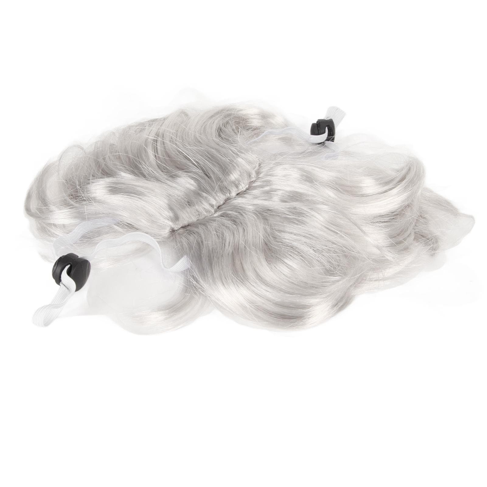 Dog Cat Cosplay Wig Nylon Fiber Vivid Adjustable Elastic Band Washable Pet Wigs for Cats