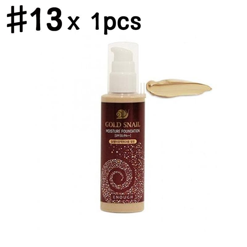 Enough Gold Snail Moisture Foundation 100ml (3 Options) #13