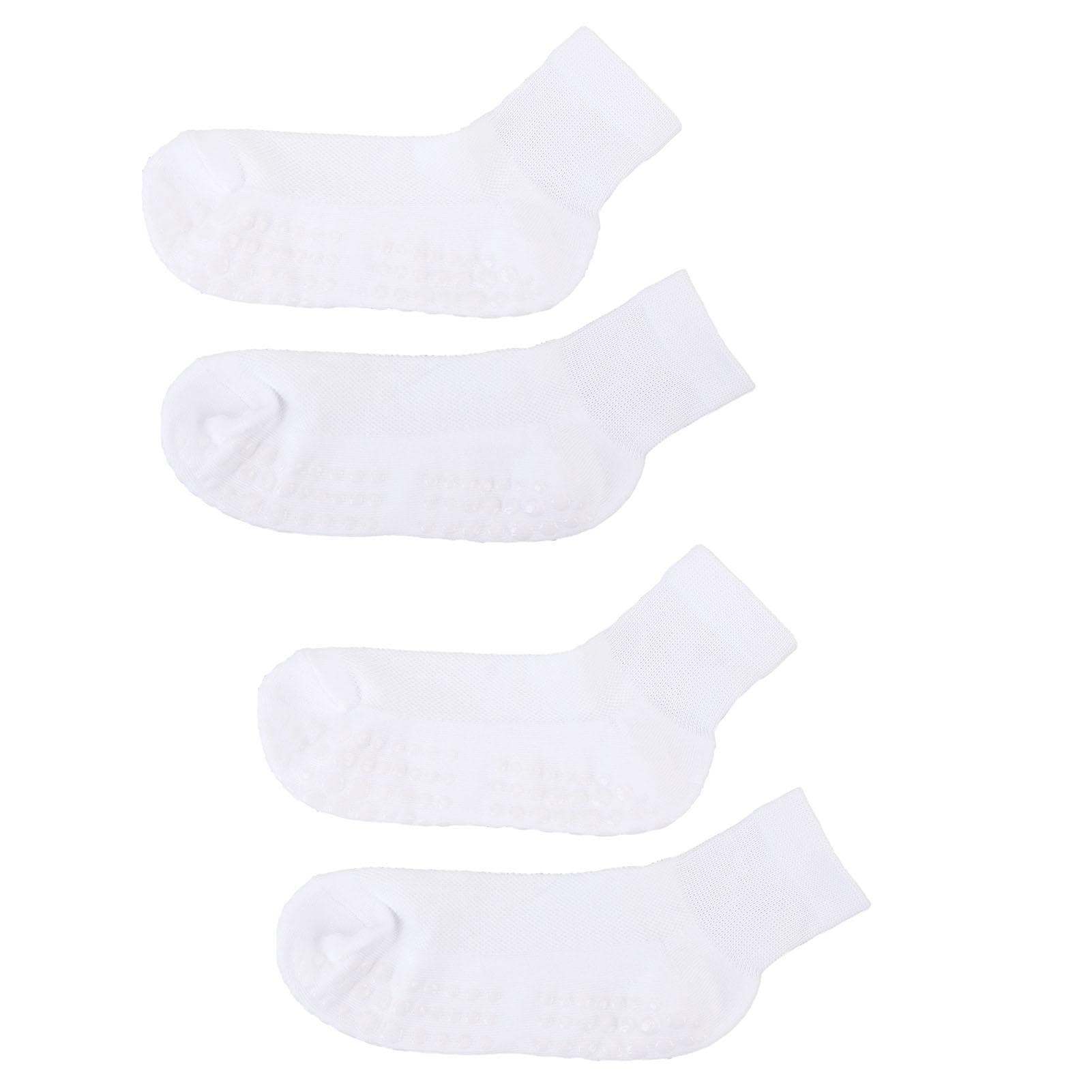 2 Pairs Wide Socks Men Women Non Binding Ankle Socks for Fat Feet Obese People Middle Aged Elderly S