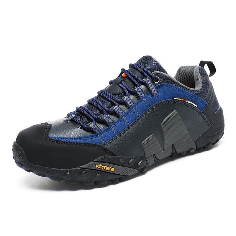 Men's and Women's Genuine Leather Hiking Shoes - Waterproof, Non-Slip, Breathable for Spring and Autumn Outdoor Sports & Travel. 39