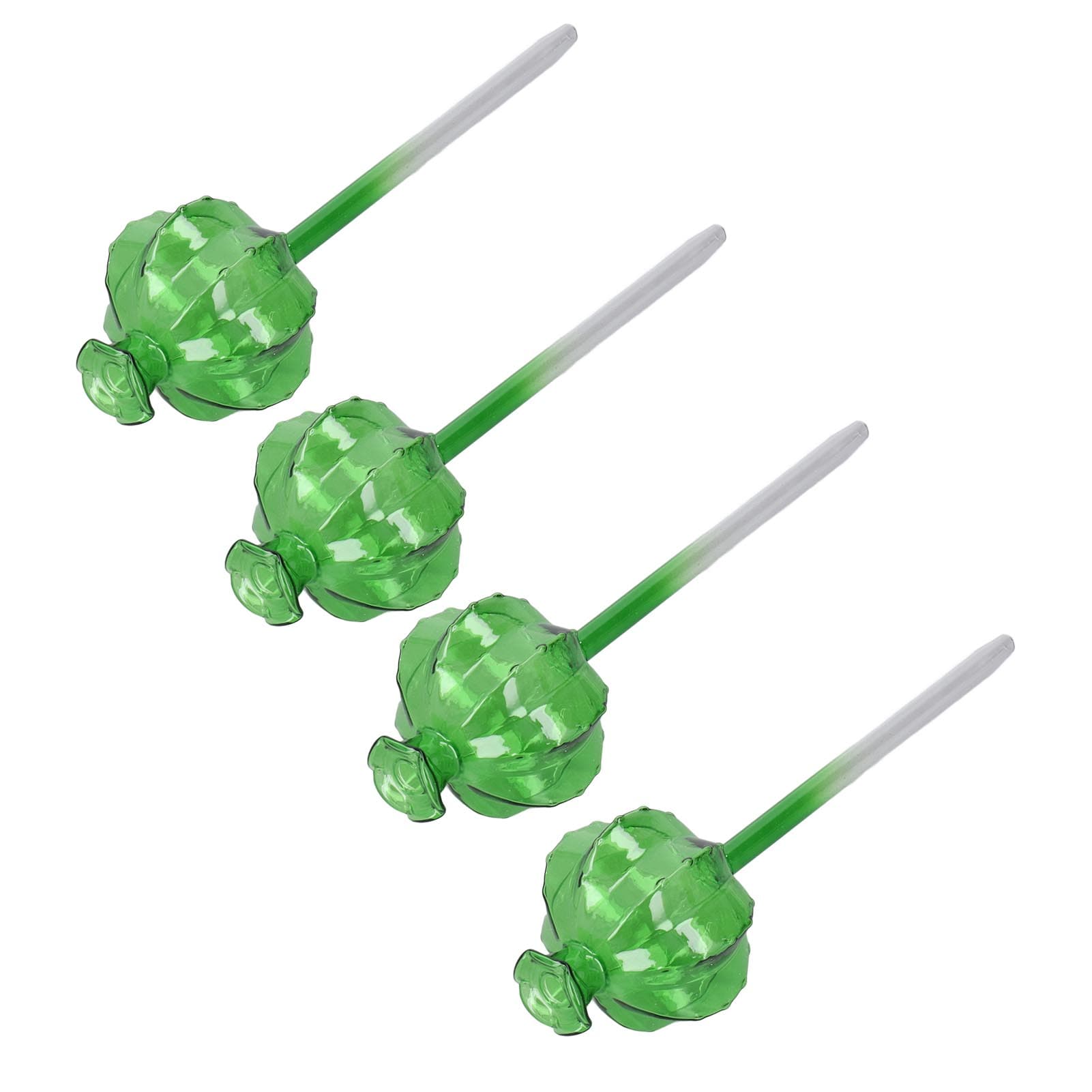 4pcs Self Watering Flower Globes Decorative Automatic Plants Watering Bulbs with Stopper for Indoor
