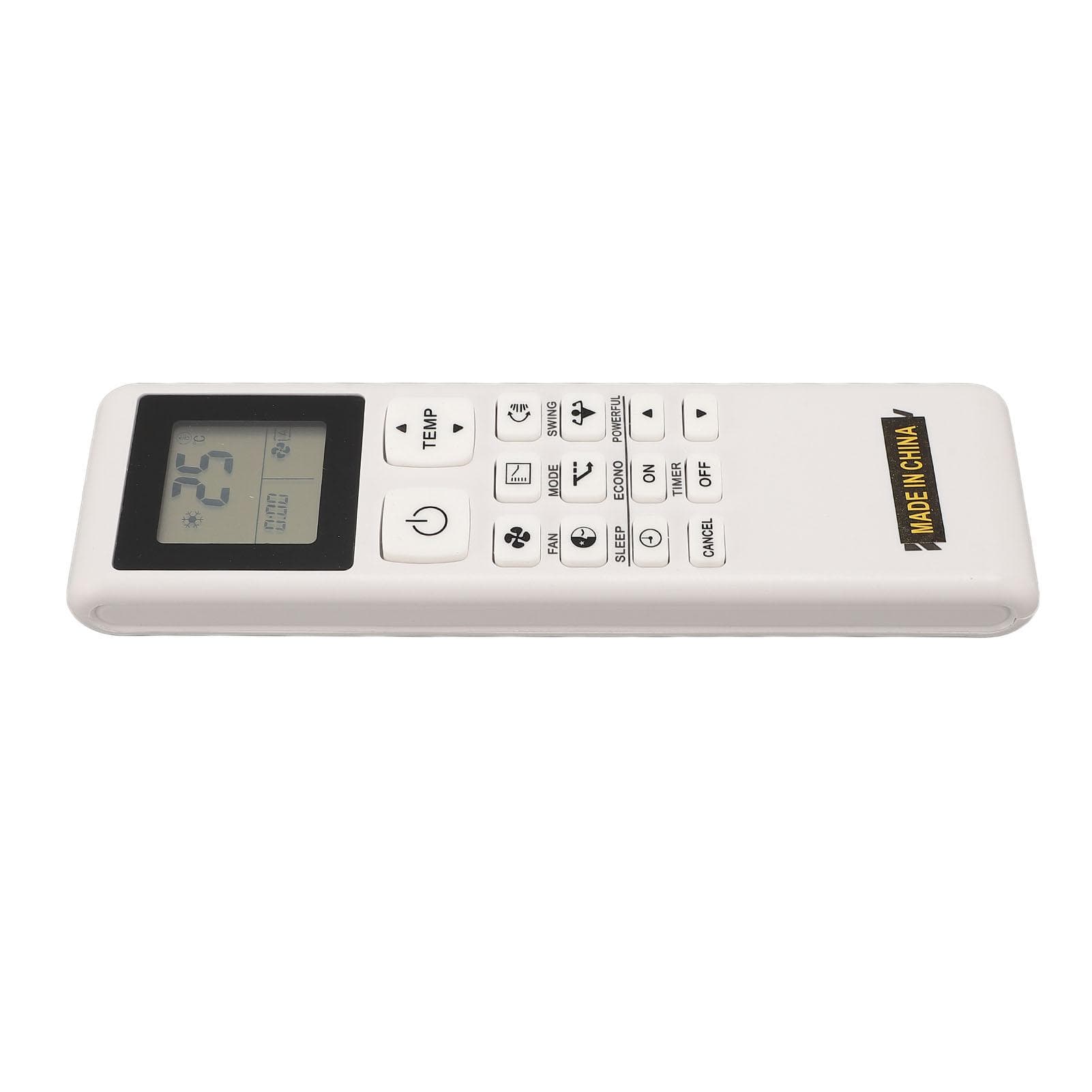 3P593972-1E Air Conditioner Remote Control Replacement with Wall Mount Bracket ABS