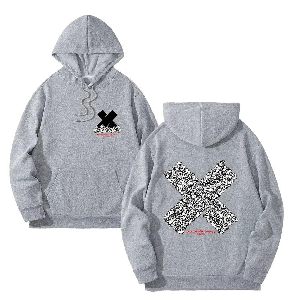Unisex HoodieXPLR Hell Week Bones Merch Hoodies Winter Hooded Sweet Streetwear Long Sleeve New Logo Sweatshirt Y2K S