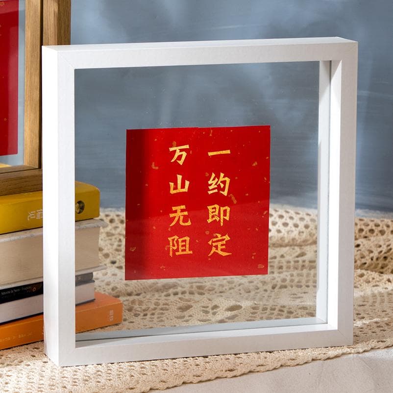 Wood Specimen Frame with Real Glass Photo Frame,Picture Frame for For Wedding Photo Picture Frame Desktop Photo Decor 10X15cm 4x6inch