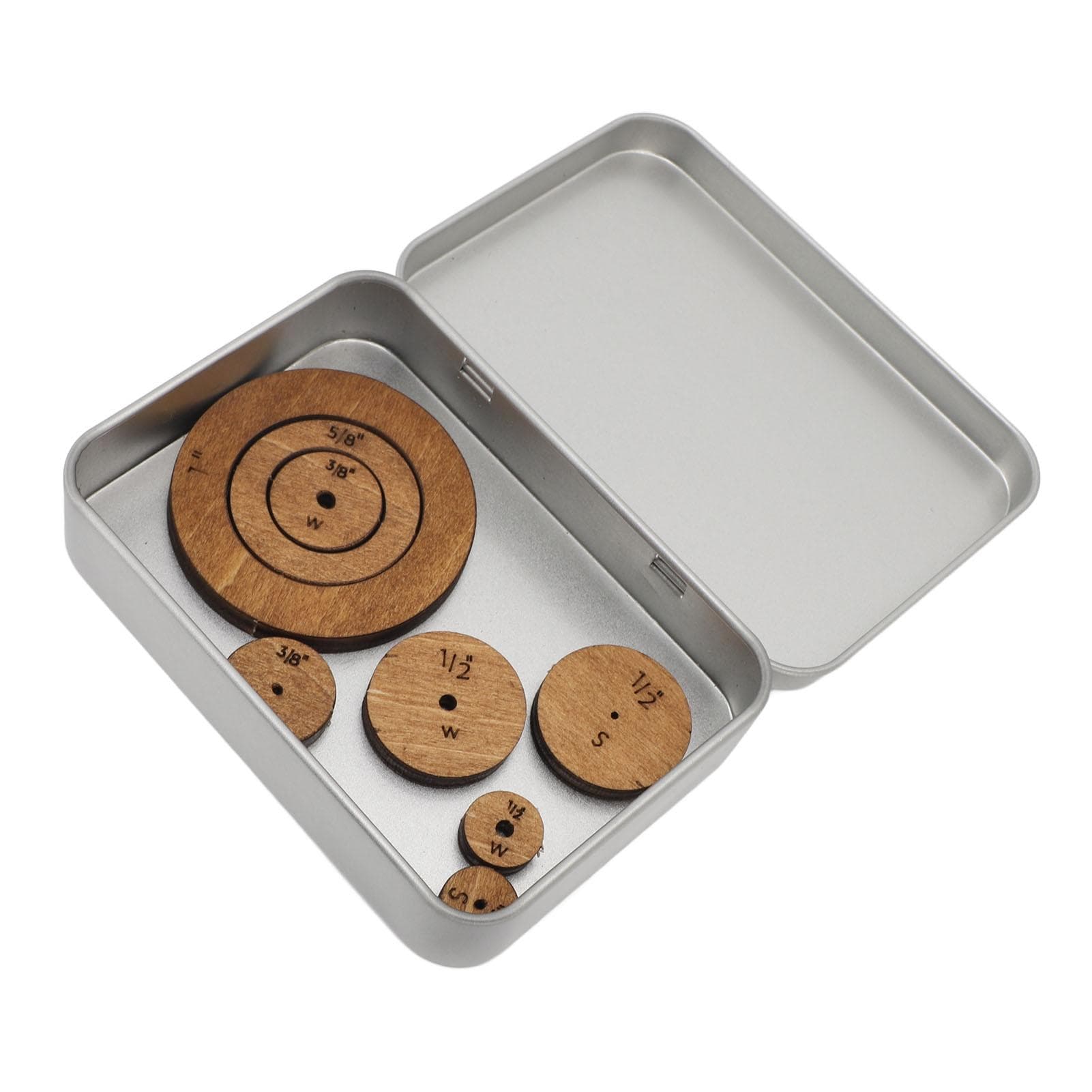 Circle Ruler Quilting Template Basswood Multifunctional Fabric Sewing Template Tool for Handcraft