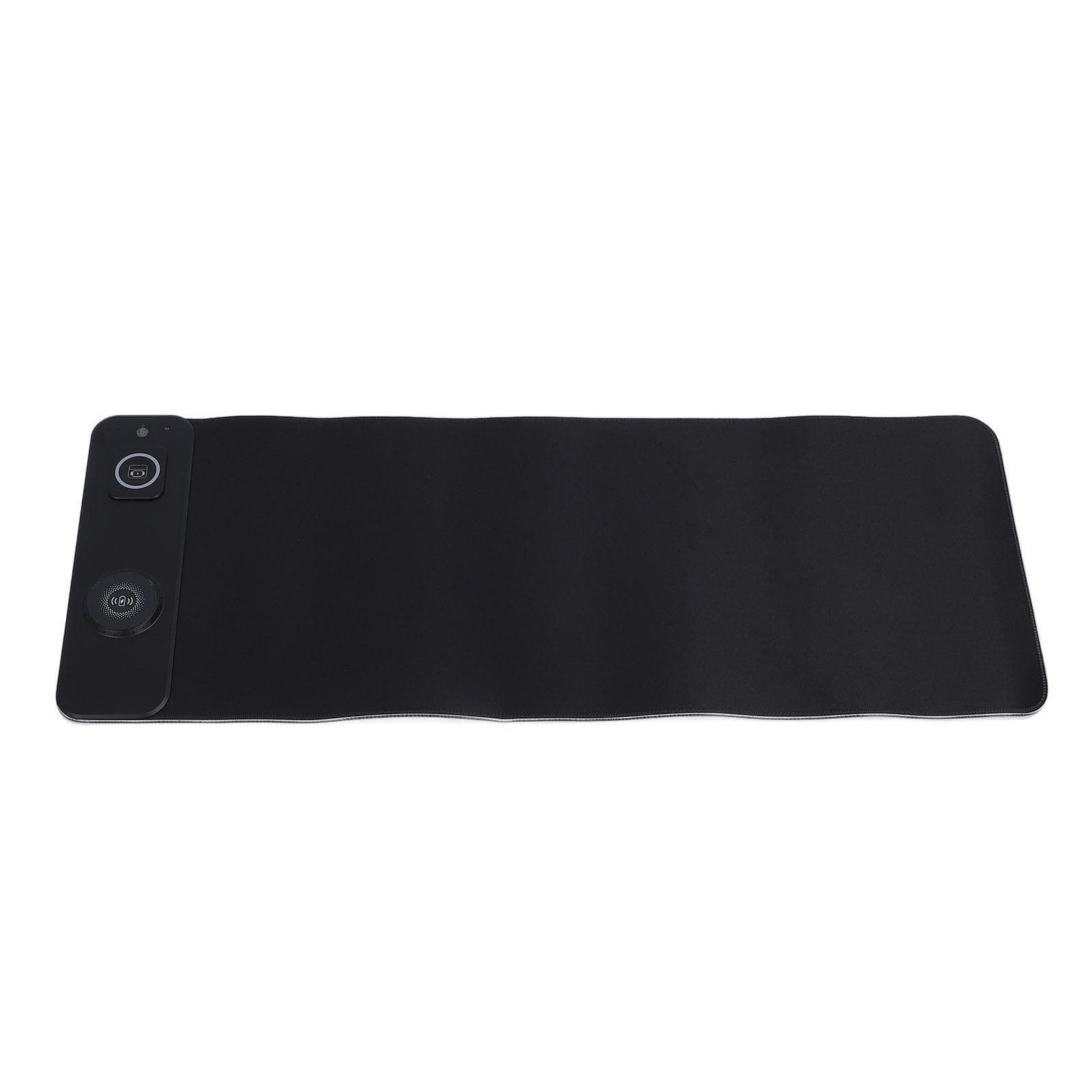 Wireless Charging Mouse Pad 15W Rapid Charging Anti Slip Large RGB Computer Keyboard Mat With LED