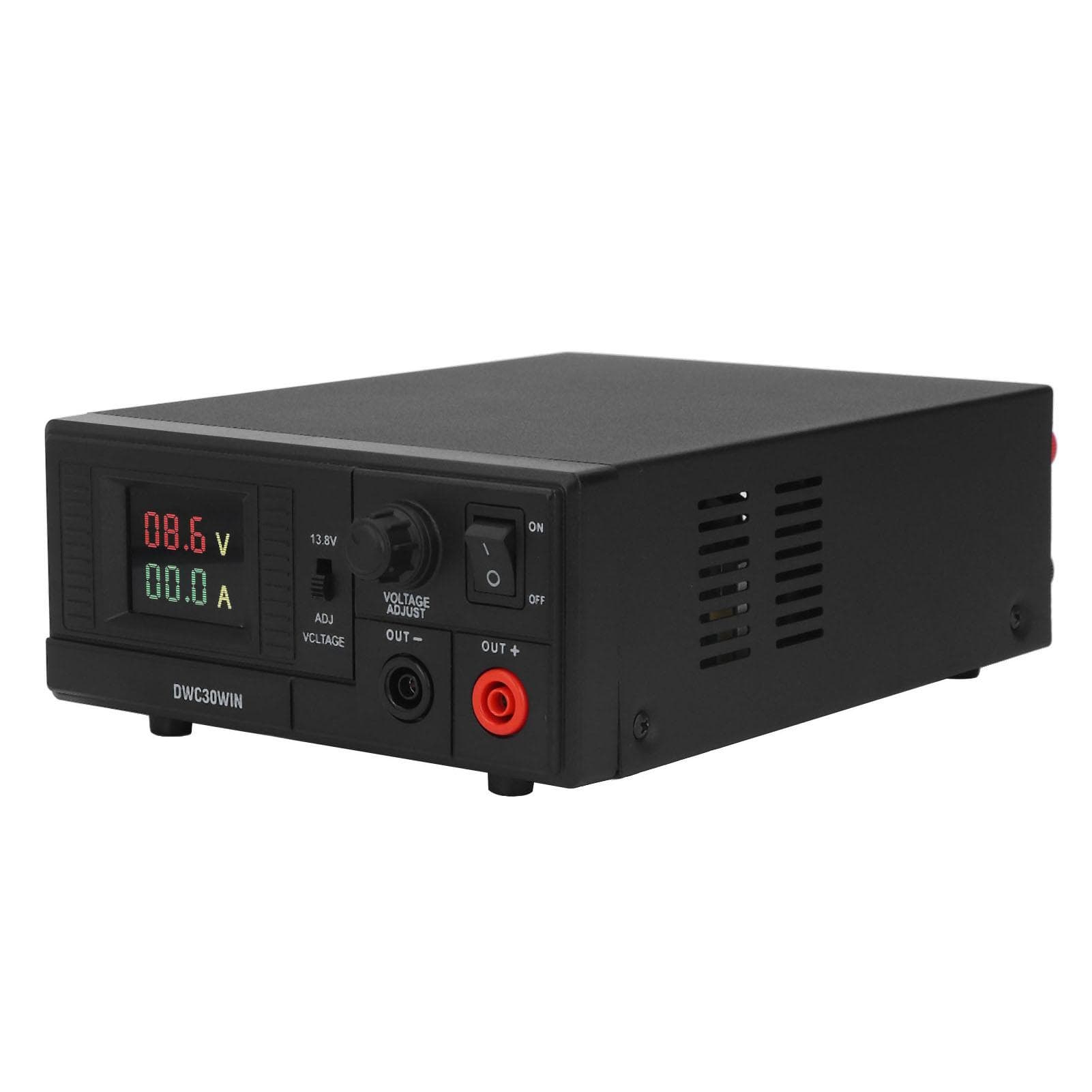 AC to DC Converter Power Supply 30A 13.8V Output Adjustable 7.5V?15.8V Color Digital Display for