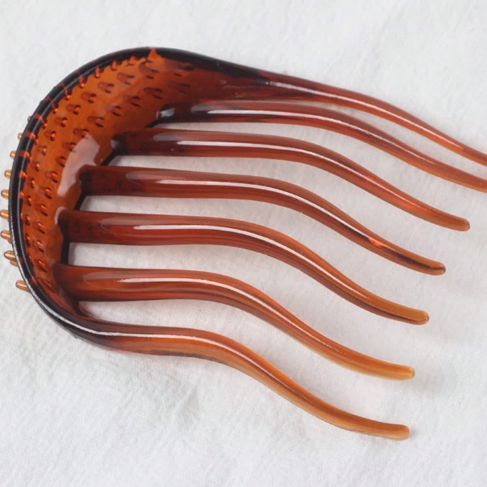 1 Piece Fluffy Ponytail Comb, Hair Styling And Styling Tool, Wide Toothed Hair Comb, Women'S Hair Styling Tool