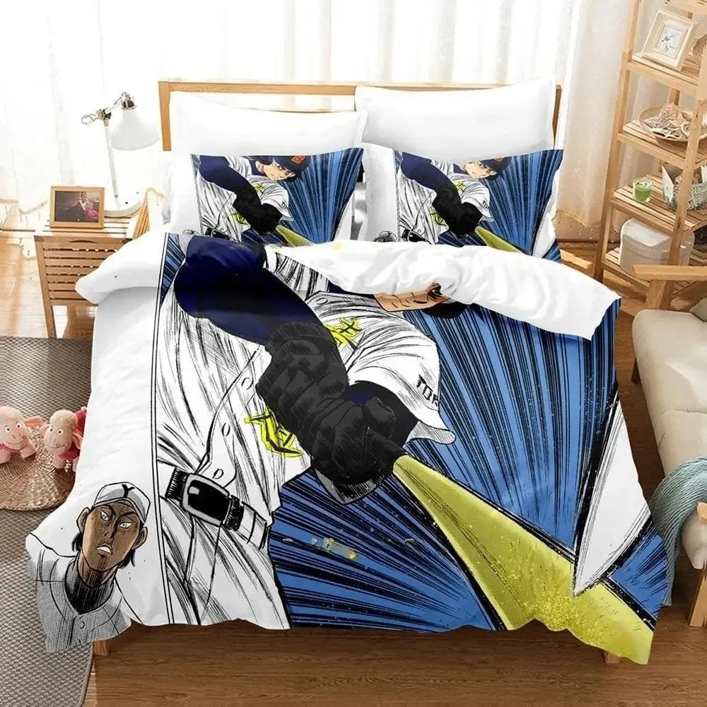 Ace Of Diamond Bedding Set Single Twin Full Queen King Size Bed Set Adult Kid Bedroom Duvet cover Sets 3D Print Anime Bed Sheet 70x133cm 2pcs