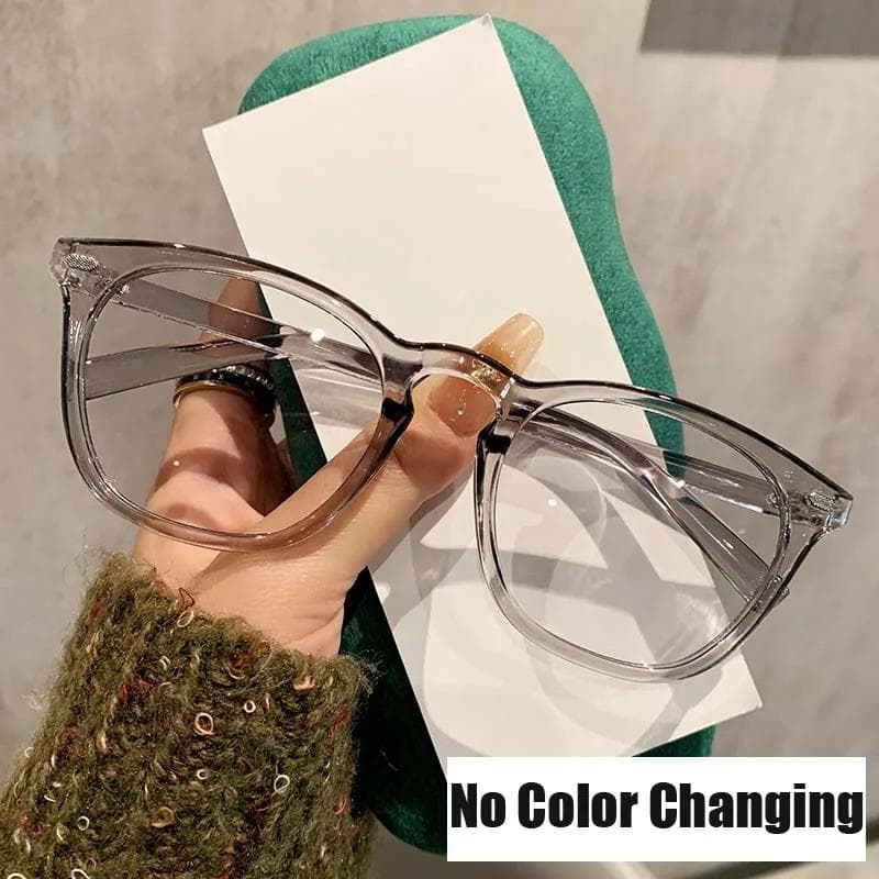 Unisex Photochromic Glasses UV Blocking Blue Light Computer Glasses Outdoor Color Changing Lenses for Men Women Anti-blue Light