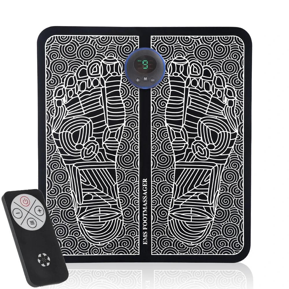 Foot Massager Mat EMS Footpad Foot Relaxation Pads with USB Charging Vibrating Massage Cushion To Relieve Sore Feet Home Fitness