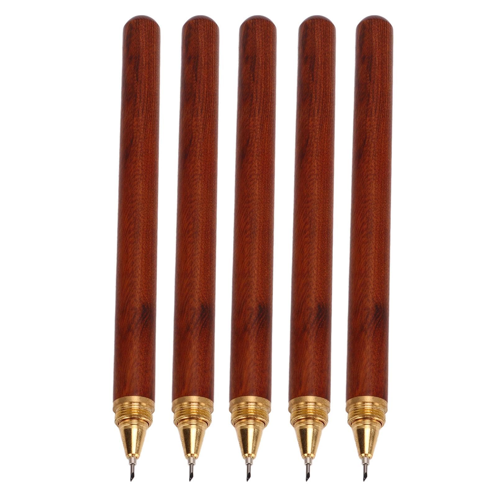 5Pcs Marking Knife Scribing Etching Scriber Engraving Pen Tool Set Kit for Woodworking