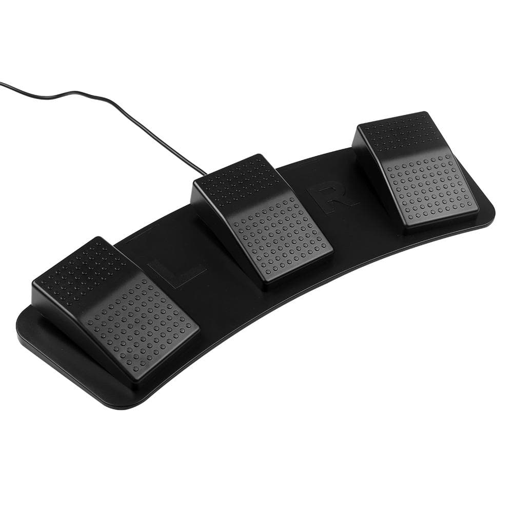 FS23-P USB Triple Foot Switch Multifunctional Customized Foot Pedal Photoelectric Switch for Image black