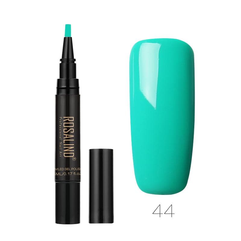 ROSALIND 5ml Nail Polish Gel Pen Nail Art Gel Brush Painting Gel Polish For DIY Nail Art Design
