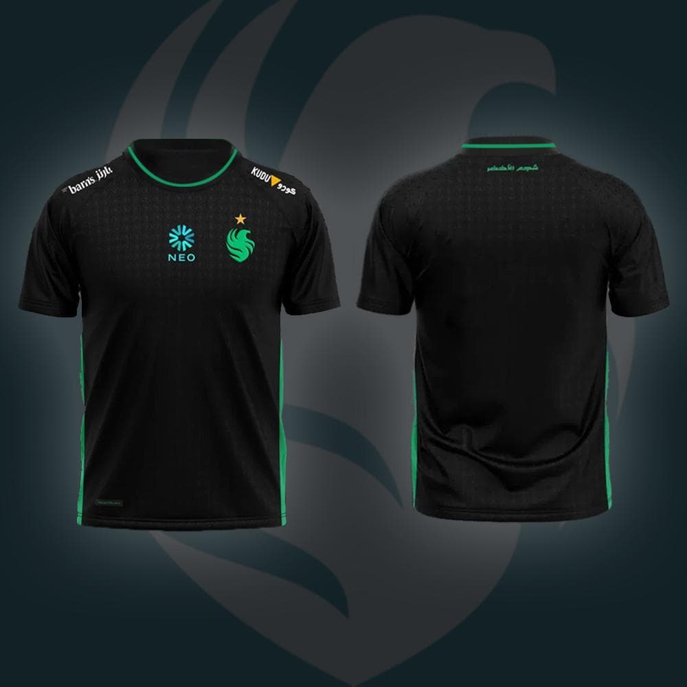 2025 New Counter-Strike2 Team Falcons Esports Uniform Jersey Breathable Sports Sports Fashion Fans Gift Tshirts Loose Tops XL