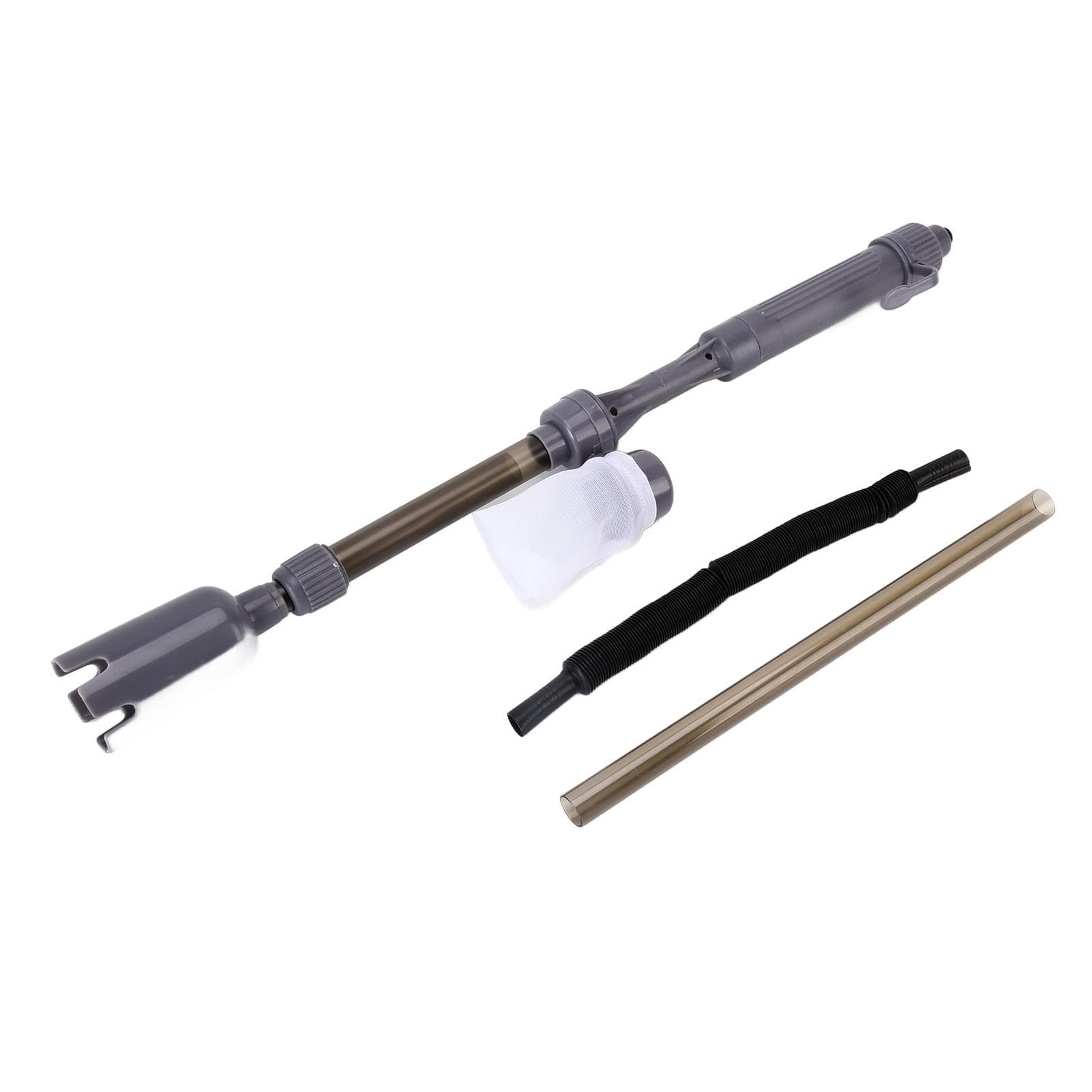 Electric Fish Tank Vacuum Cleaner Telescopic Multipurpose Aquarium Gravel Sand Washer