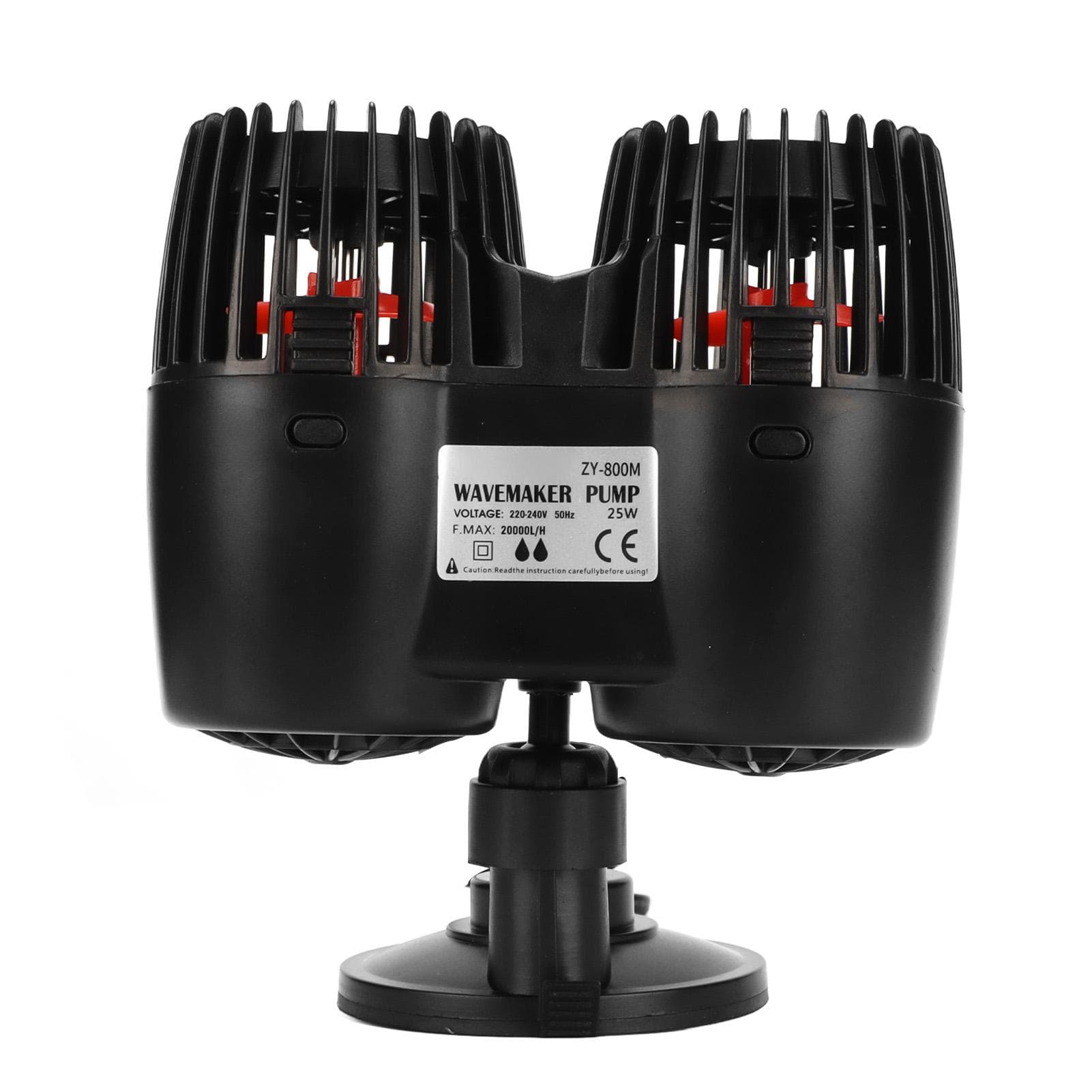 Aquarium Wave Maker Circulation Pump 360 Degree Adjustable Prevent Reversal 3 in 1 Wave Pump for