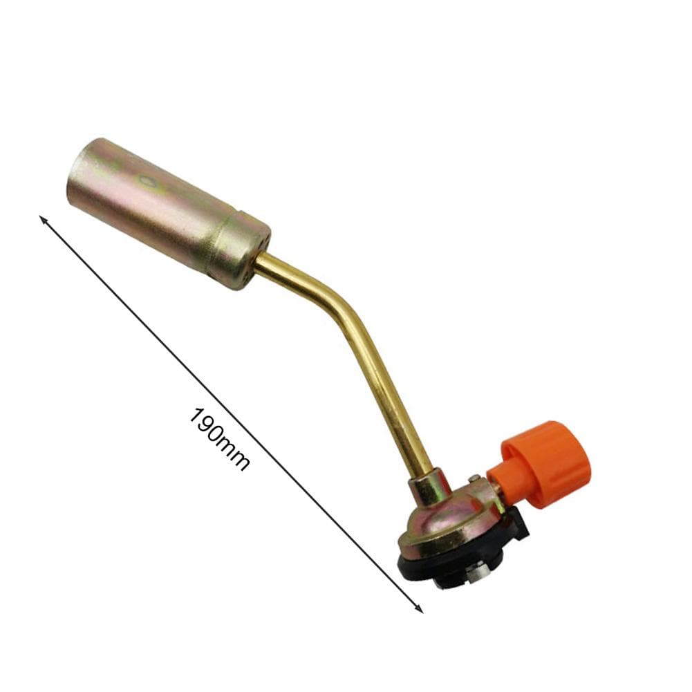 1300-Degree Portable Gas Flame Torch Flamethrower Kitchen Barbecue Flame Ignition Blowtorch for Cooking Welding Equipment