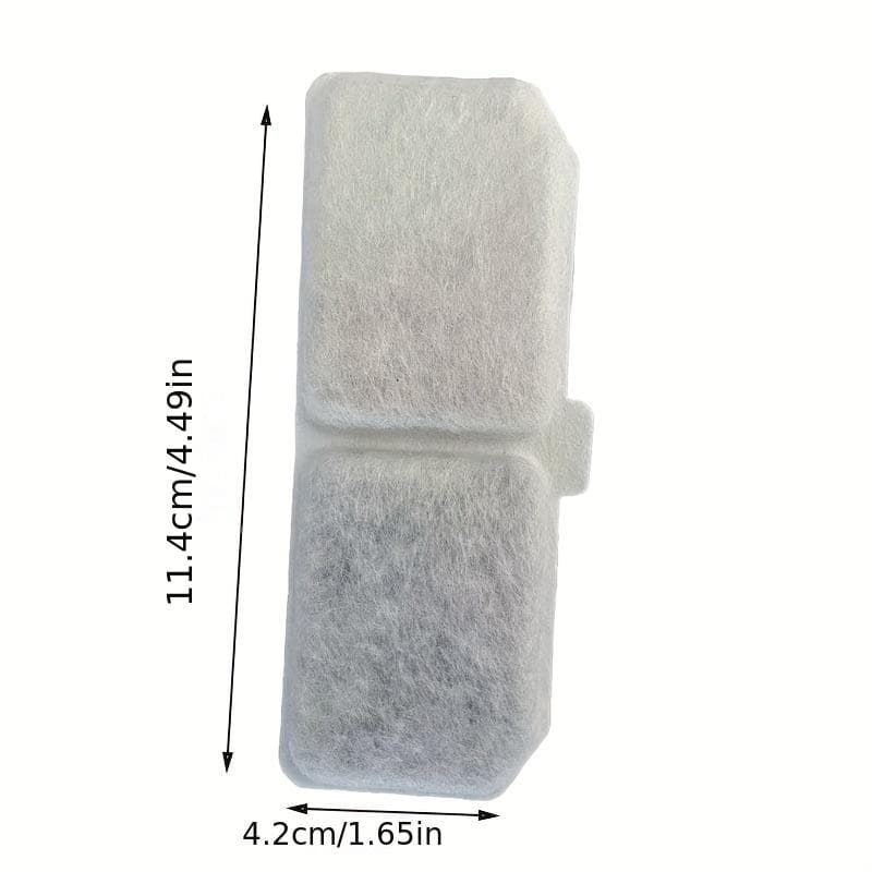 5pcs Pet Water Dispenser Cartridge Activated Carbon Cartridge Double Filtration 5pcs