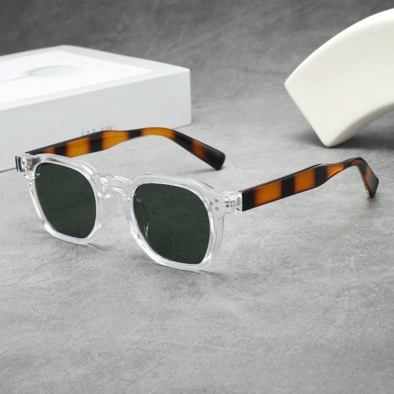 New Fashionable UV400 Sunglasses for Men Women PC Lens UV Resistant Small Frame Glasses Personalized Versatile