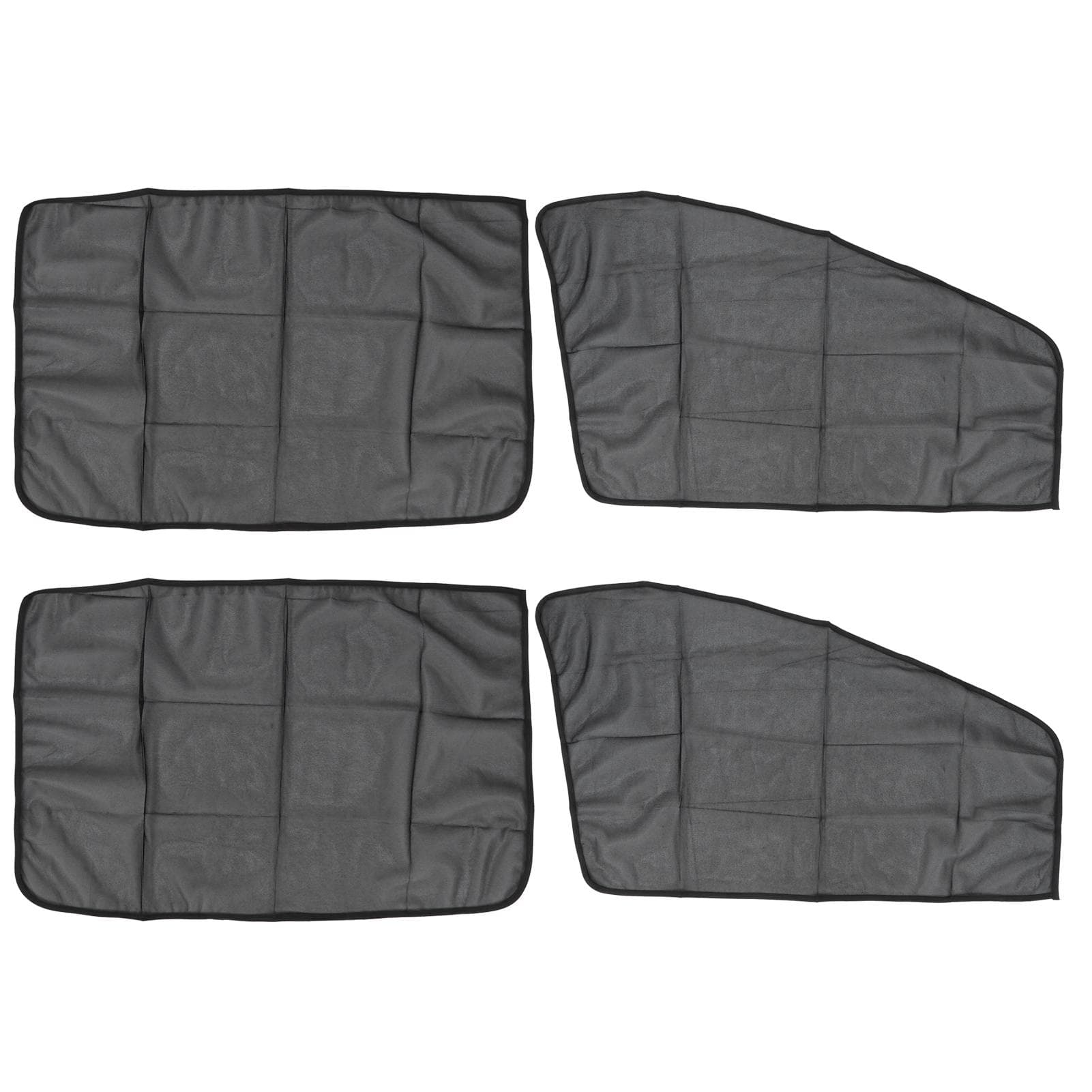 4Pcs Magnet Sun Shade Universal UV Protection Car Side Front Rear Window Curtain