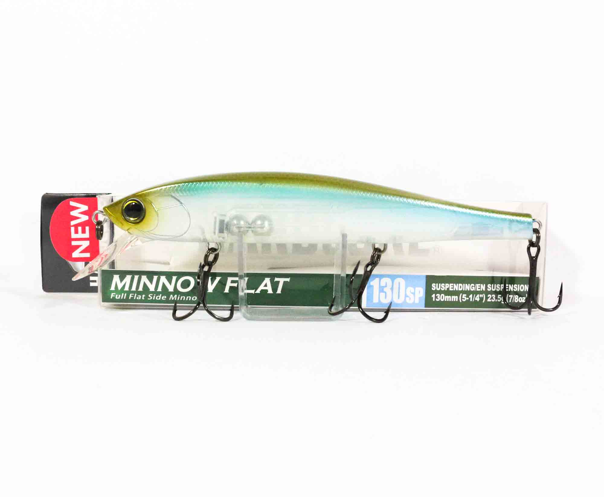 Yo Zuri Duel Hardcore Minnow Flat 130SP Suspend Lure R1381-GSPS (7040)