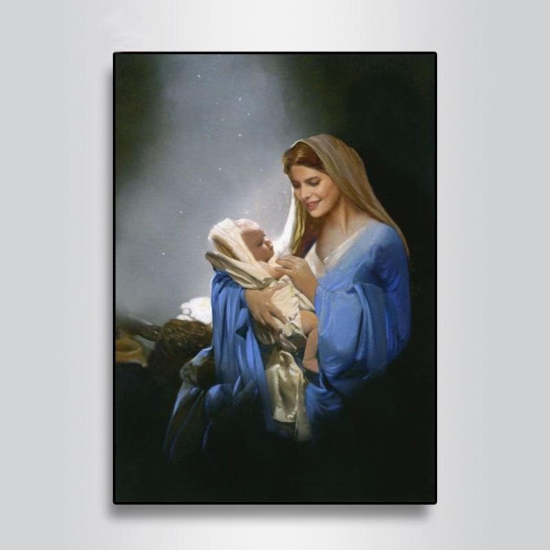 Diamond Painting Religion Full Diamond Embroidery Icon Picture Rhinestones Cross Stitch Home Decor 20X30CM