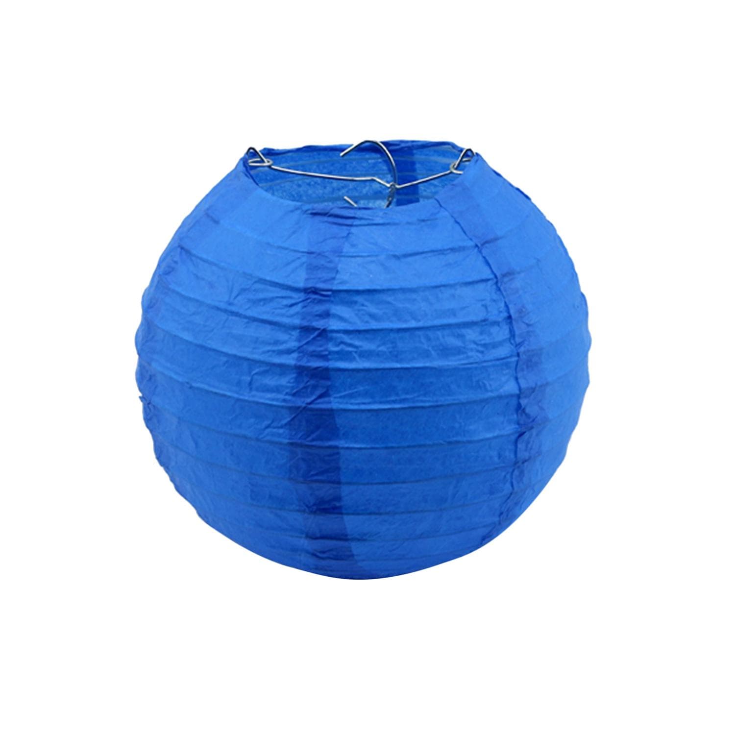 Paper Lanterns 8'' Outdoor Party Decorations Living Room Decor for Birthday Wedding(Purple) blue