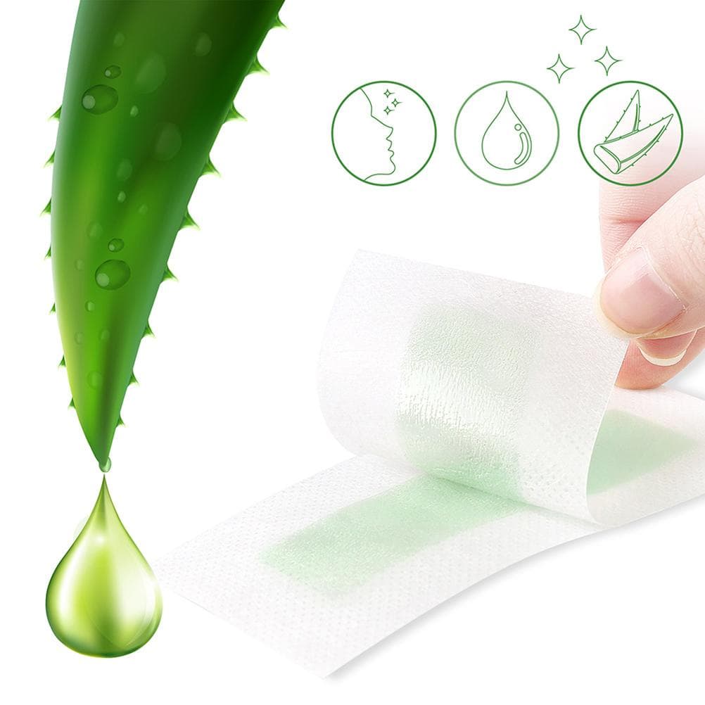 Wax Strips Hair Removal Wax Strips for Arms Legs Underarm Hair Eyebrow and Bikini Hair Removal