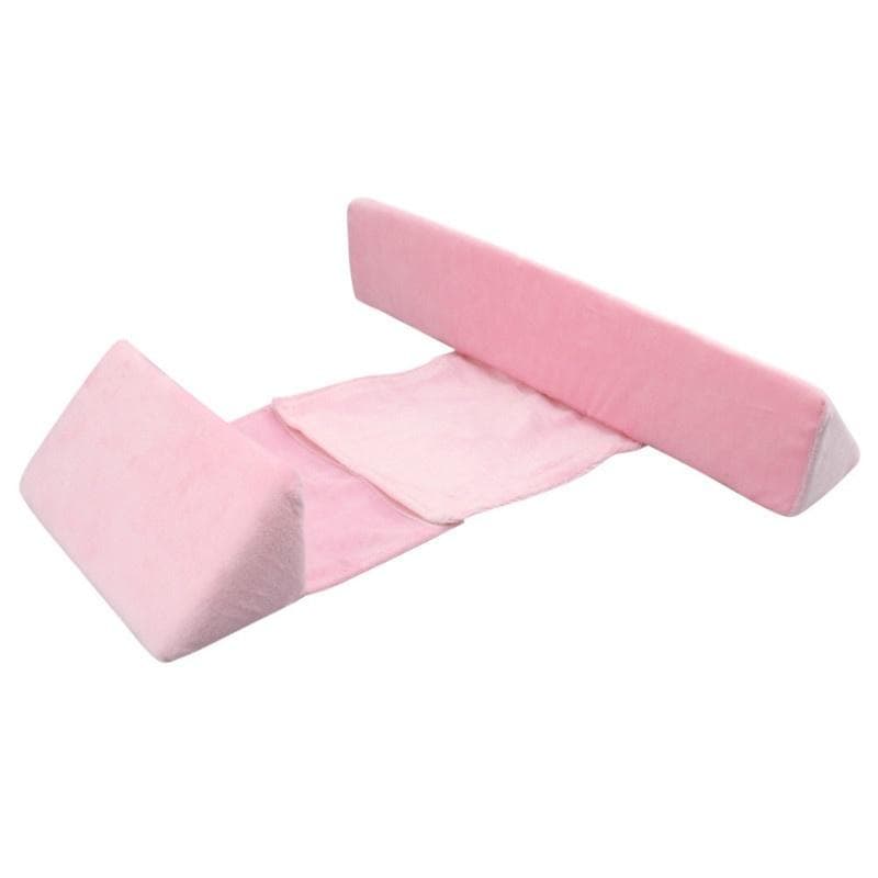 NEW Baby Pillow Baby Side Sleeping Pillow Styling Pillow Waist Pillow Anti-Spit (Washable) pink