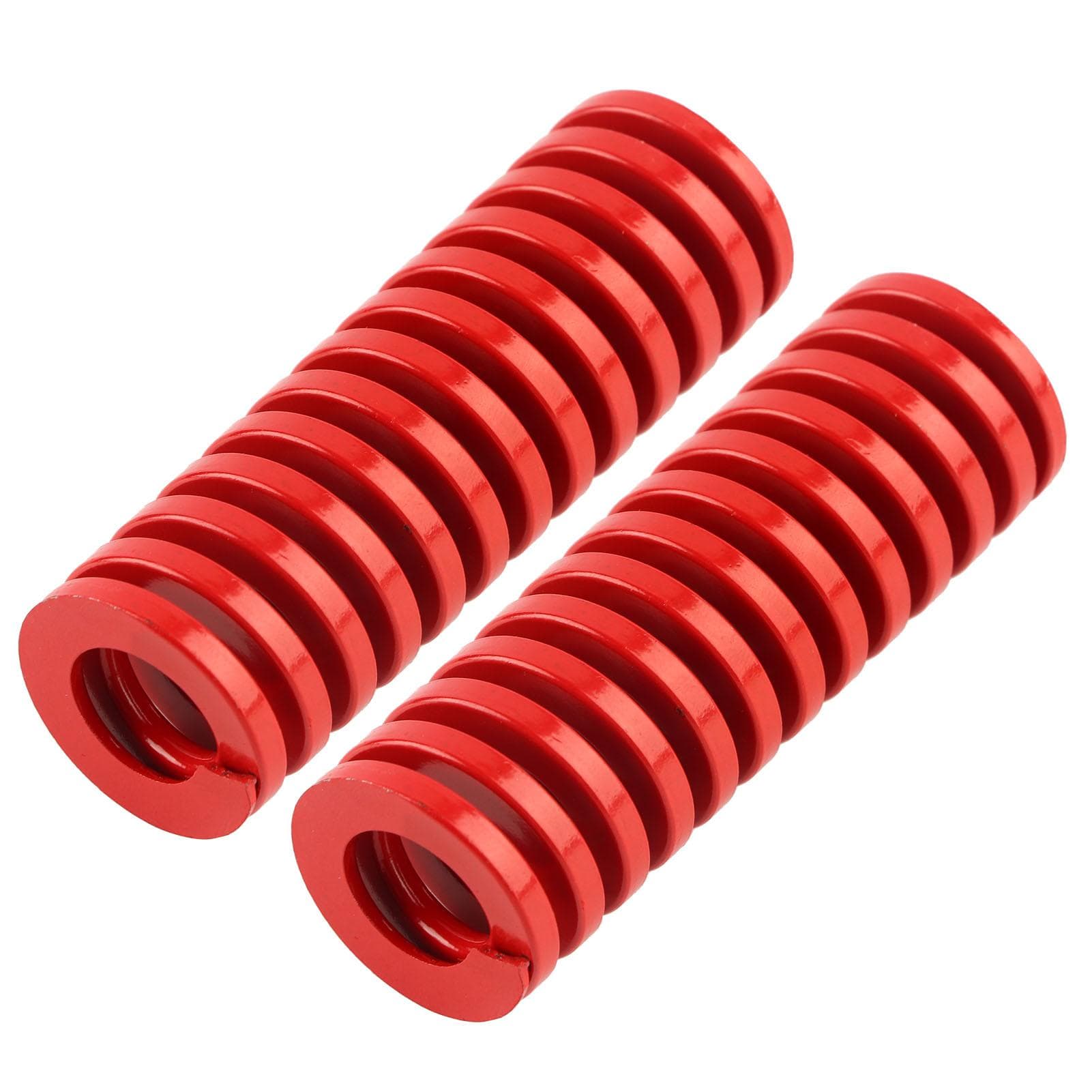 2pcs OD 30mm ID 15mm Medium Load Mould Die Spring Red (TM30*90mm)