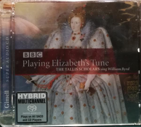 CD TALLIS SCHOLARS, WILLIAM BYRD - Playing Elizabeth's Tune, The Talli GIMSA592 Gimell 2006 UK Classical Used