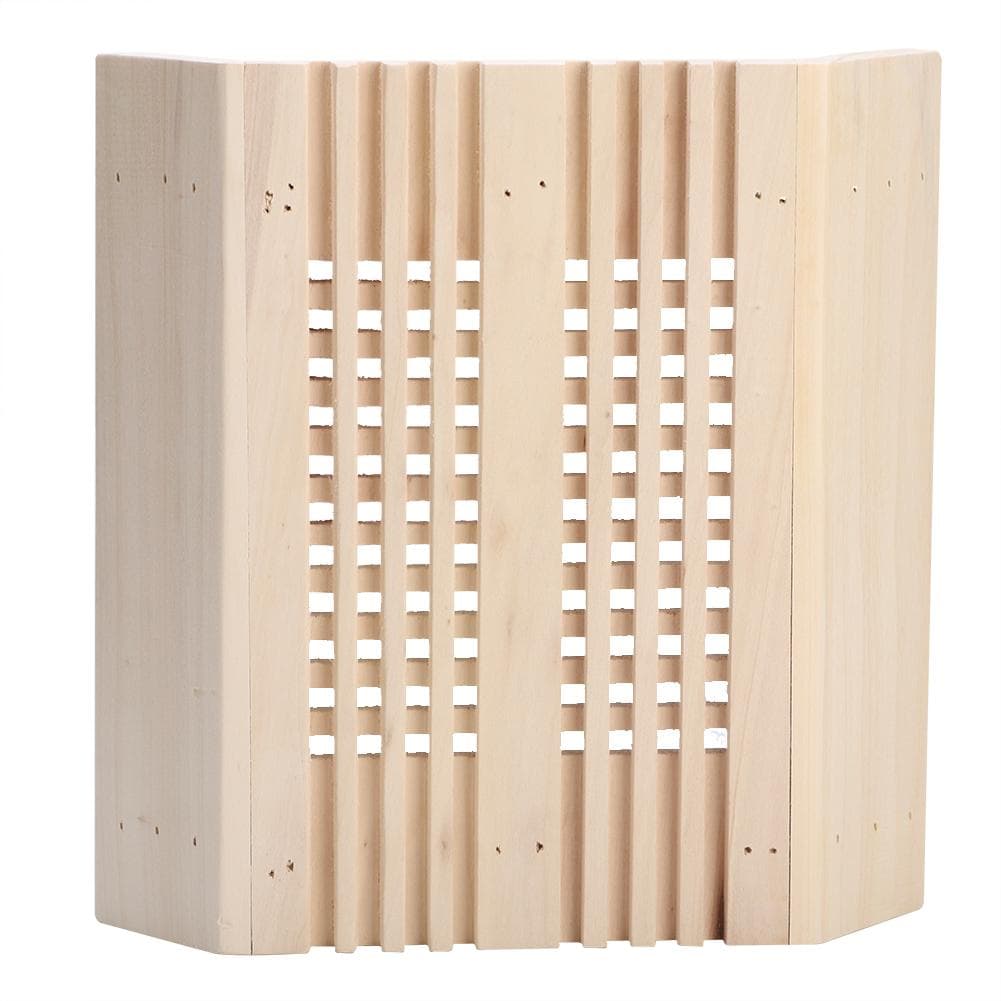 Sauna Room Square Wood Corner Lamp Shade Light Cover Sauna Accessories